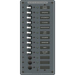 BLUE SEA 8480 BREAKER PANEL 120VAC 13 POS