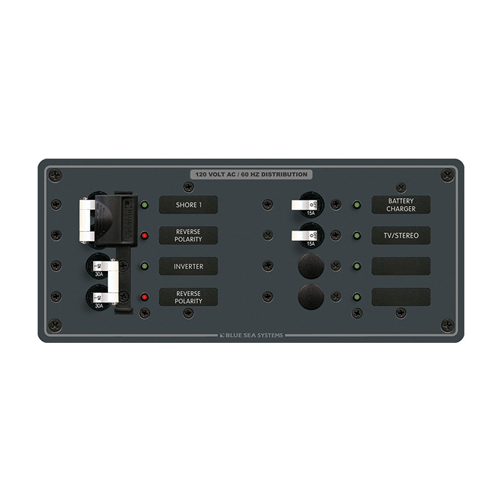 BLUE SEA 8499 BREAKER PANEL 120VAC SOURCE
