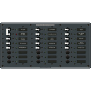 BLUE SEA 8565 BREAKER PANEL 230VAC 24 POS