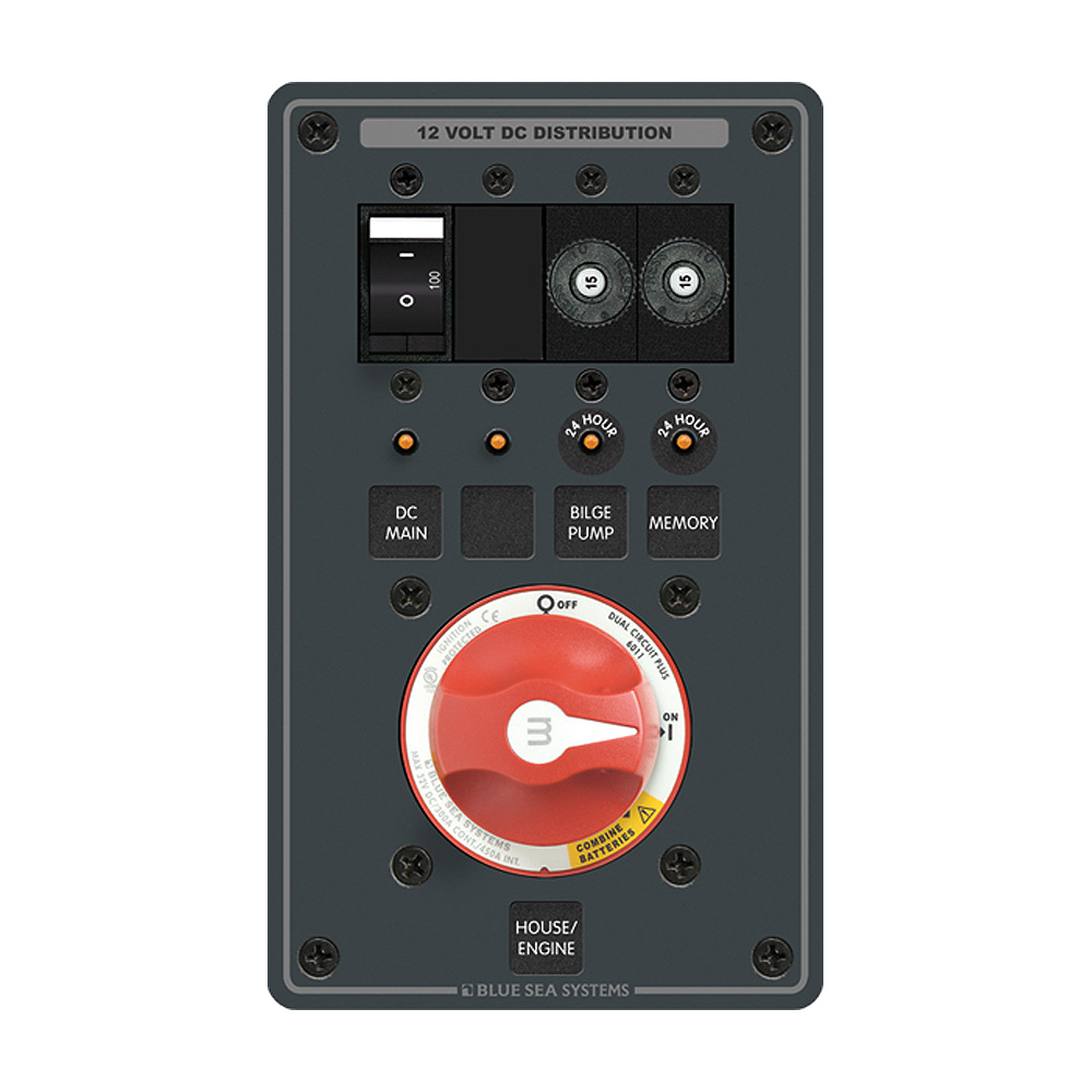 BLUE SEA 8686 PANEL DC BATTERY MANAGEMENT