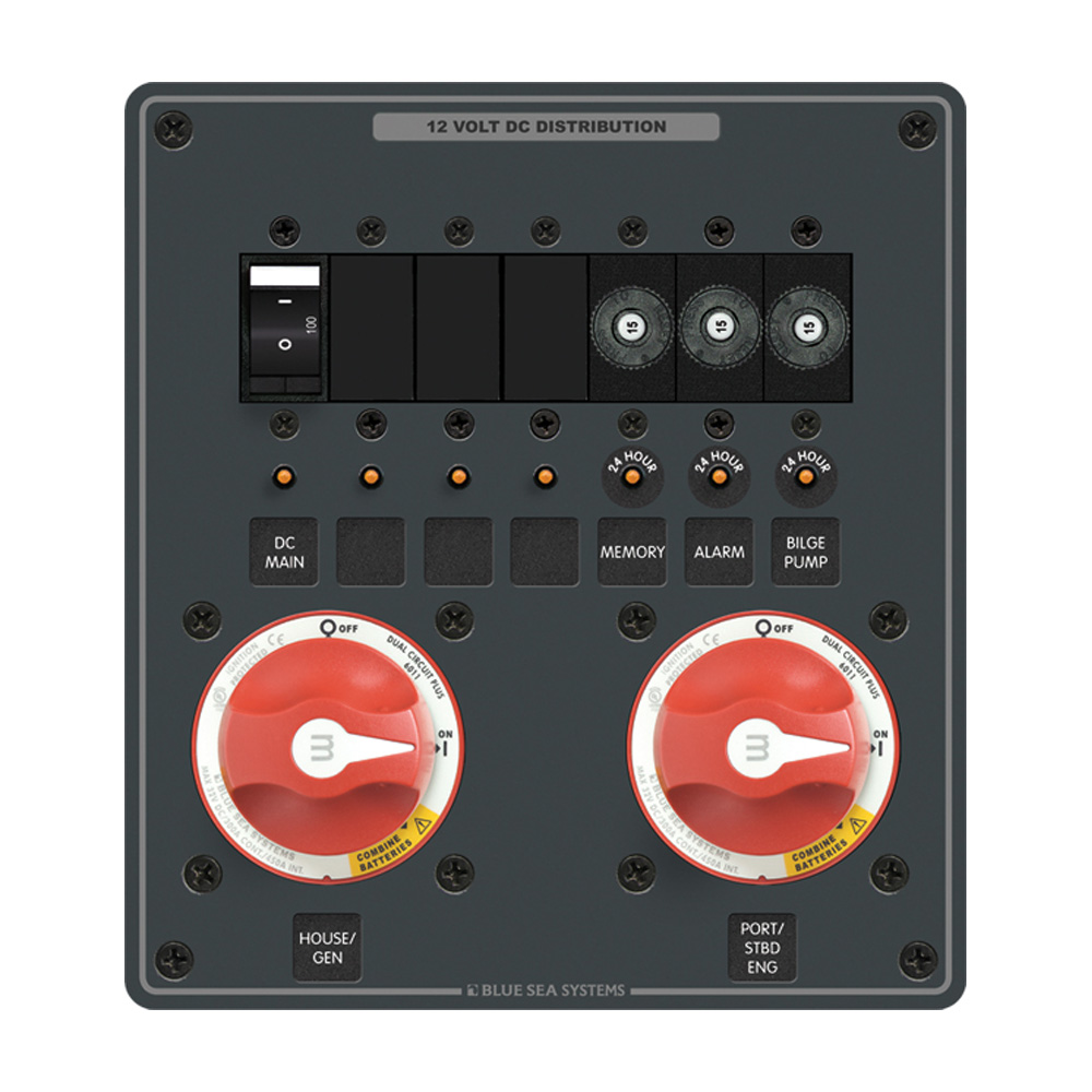BLUE SEA 8689 PANEL DC BATTERY MANAGEMENT