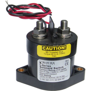 BLUE SEA 9012 L-SERIES SOLENOID SWITCH 250A 12/24V DC