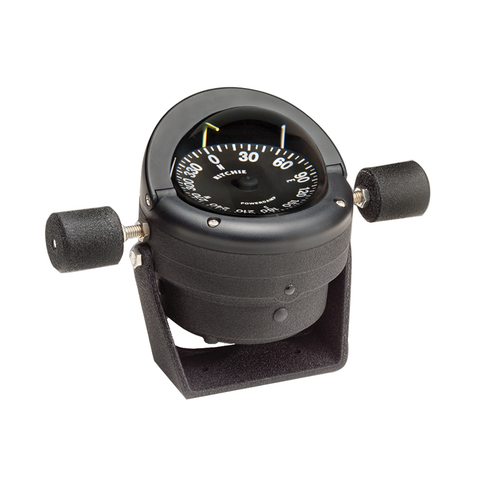 RITCHIE HB-845 HELMSMAN STEEL BOAT COMPASS BRACKET MOUNT