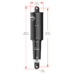 LENCO 24V 2 1/4" STROKE  ACTUATOR W/ 6' WIRE