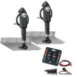LENCO 9"X12" TRIM TAB KIT W/  INDICATOR SWITCH