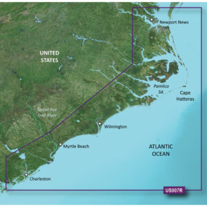 GARMIN VUS007R NORFOLK CHARLESTON BLUECHART G3 VISION