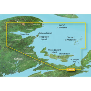 GARMIN VCA006R PEI TO CHALEUR BAY BLUECHART G3 VISION