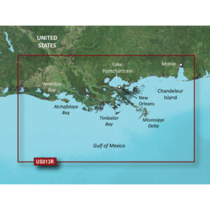 GARMIN VUS013R MOBILE TO LAKE CHARLES BLUECHART G3 VISION