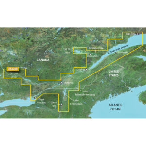 GARMIN VUS020R ST LAWRENCE SEAWAY BLUECHART G3 VISION