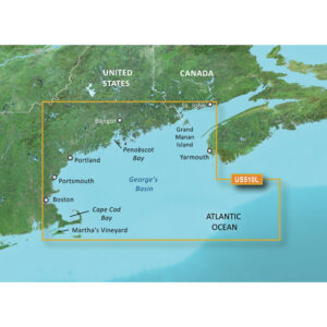 GARMIN VUS510L ST JOHN CAPE COD BLUECHART G3 VISION