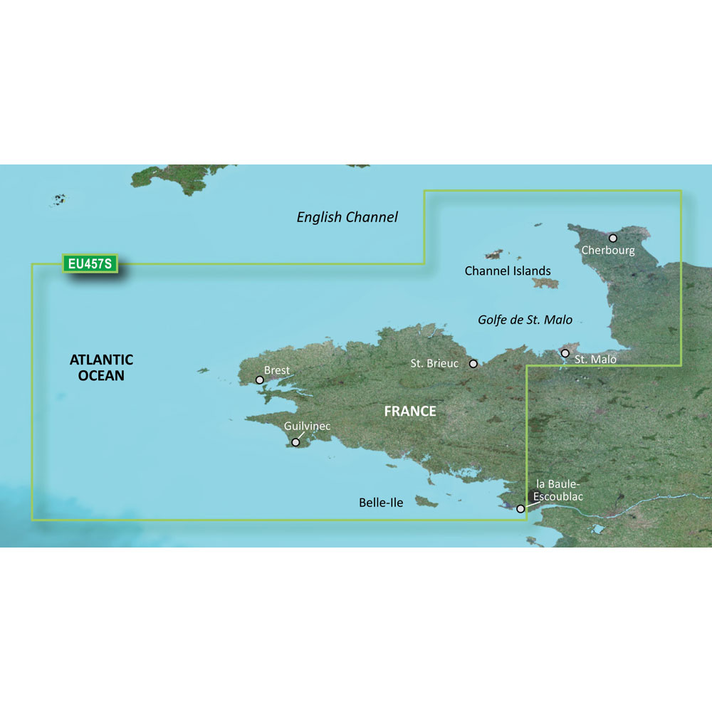 GARMIN VEU457S BRETAGNE BLUECHART G3 VISION