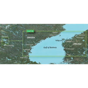 GARMIN VEU472S GULF OF BOTHNIA CENTER BLUECHART G3 VISION