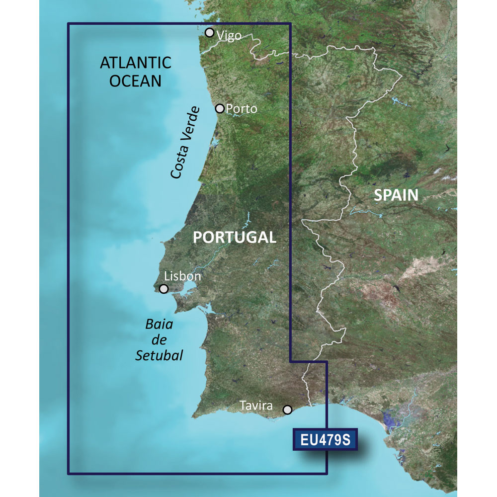 GARMIN VEU479S PORTUGAL BLUECHART G3 VISION