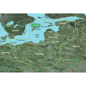 GARMIN VEU065R BALTIC SEA EAST COAST BLUECHART G3 VISION