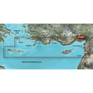 GARMIN VEU506S CRETE TO CYPRUS BLUECHART G3 VISION