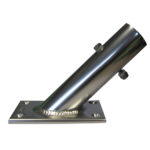 LEE'S CENTER RIGGER HOLDER 45 DEGREE 1 3/8" ID BRIGHT SILVER