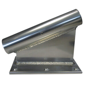 LEE'S CENTER RIGGER HOLDER 22 DEGREE 1 3/8" ID BRIGHT SILVER