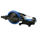 JABSCO FILTERLESS BILGE / SINK / SHOWER DRAIN PUMP 4.2 GPM