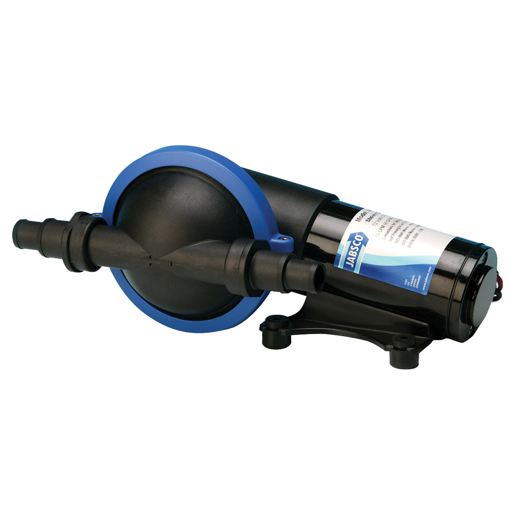 JABSCO FILTERLESS BILGE / SINK / SHOWER DRAIN PUMP 4.2 GPM