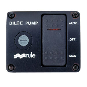 RULE DELUXE 3 WAY PANEL ROCKER ROCKER SWITCH F/ AUTO FLOAT