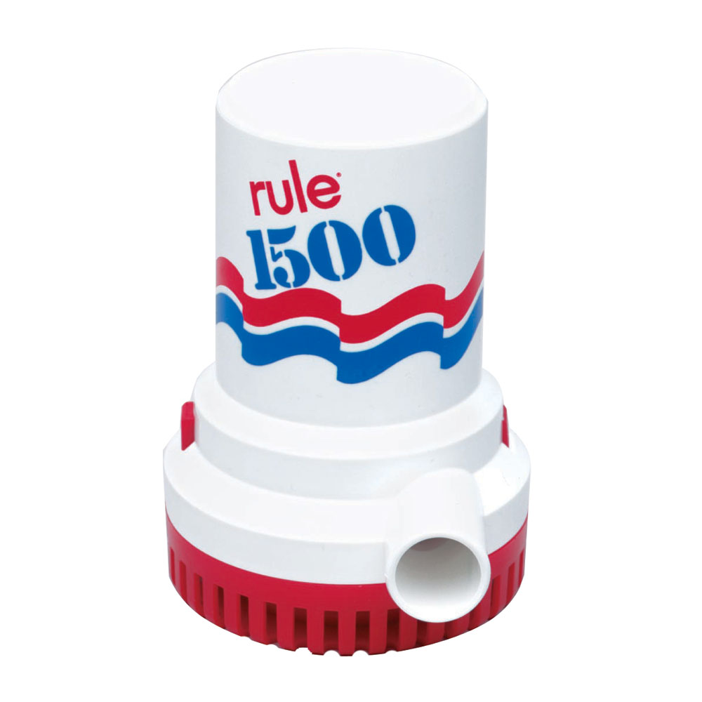 RULE 1500 GPH NON AUTOMATIC BILGE PUMP