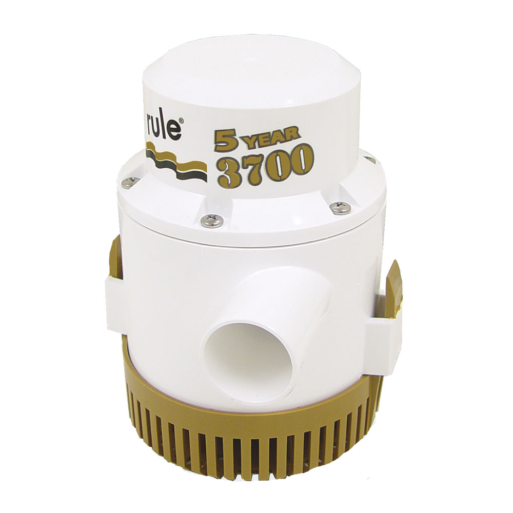 RULE 3700 GPH GOLD SERIES NON AUTOMATIC BILGE PUMP