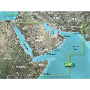 GARMIN VAW005R THE GULF AND RED SEA G3 VISION SD
