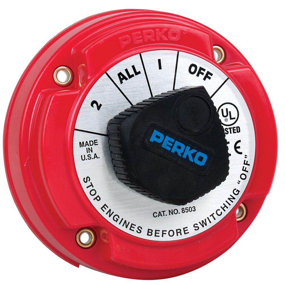 PERKO MEDIUM DUTY BATTERY SWITCH W/ ALTERNATOR DISCON
