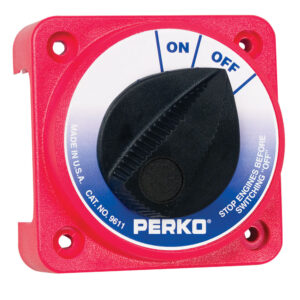 PERKO COMPACT MEDIUM DUTY BATTERY SELECTOR W/O LOCK