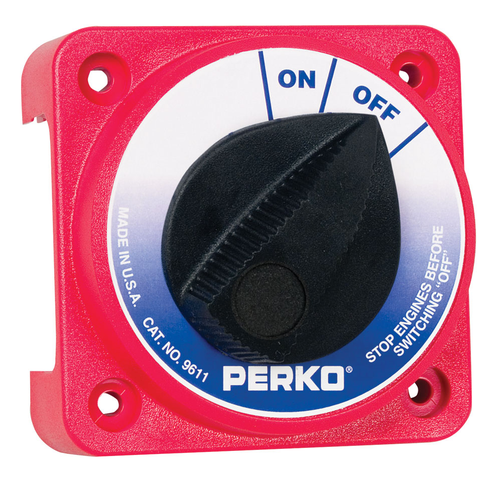 PERKO COMPACT MEDIUM DUTY BATTERY SELECTOR W/O LOCK