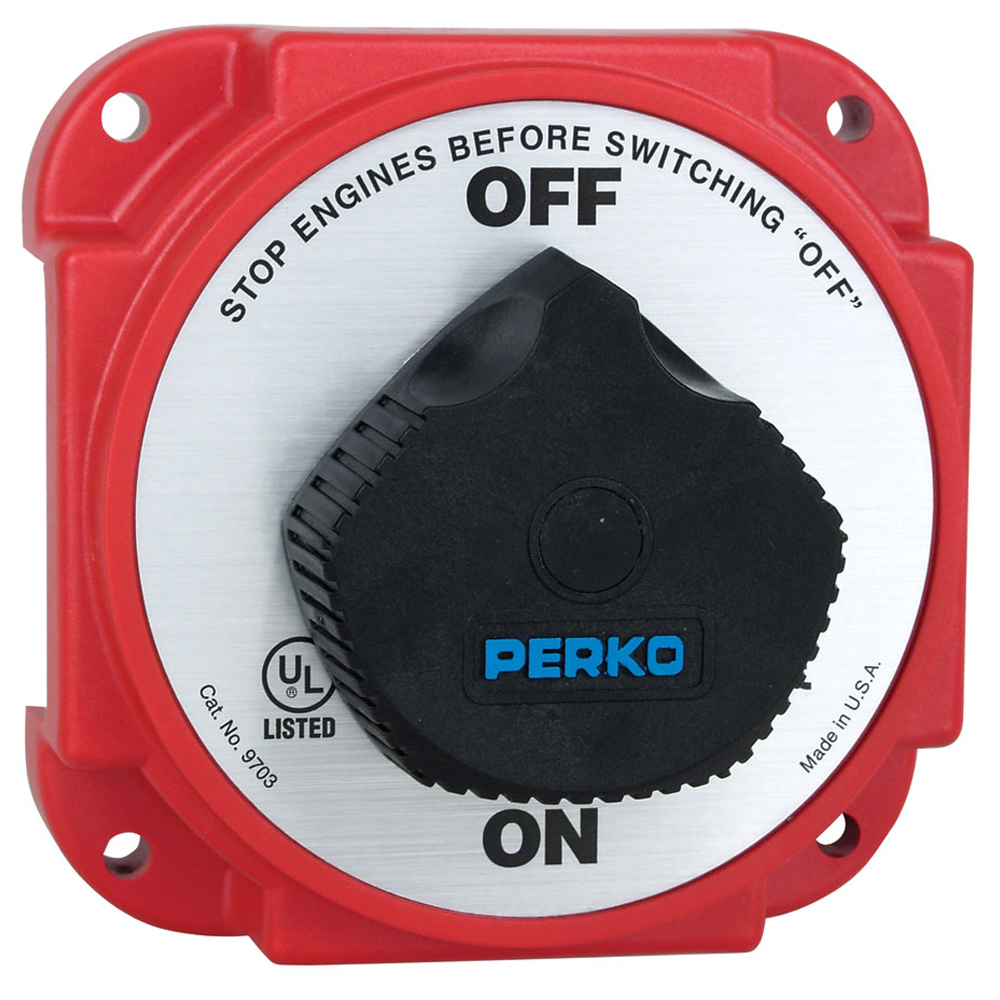 PERKO HEAVY DUTY BATTERY DISCONNECT SWITCH OFF - ON