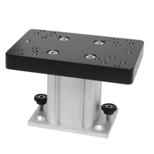 CANNON ALUMINUM FIXED BASE  PEDESTAL MOUNT 4"