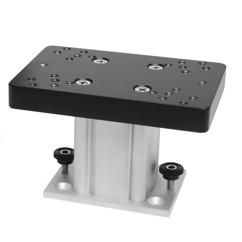 CANNON ALUMINUM FIXED BASE PEDESTAL MOUNT 4"