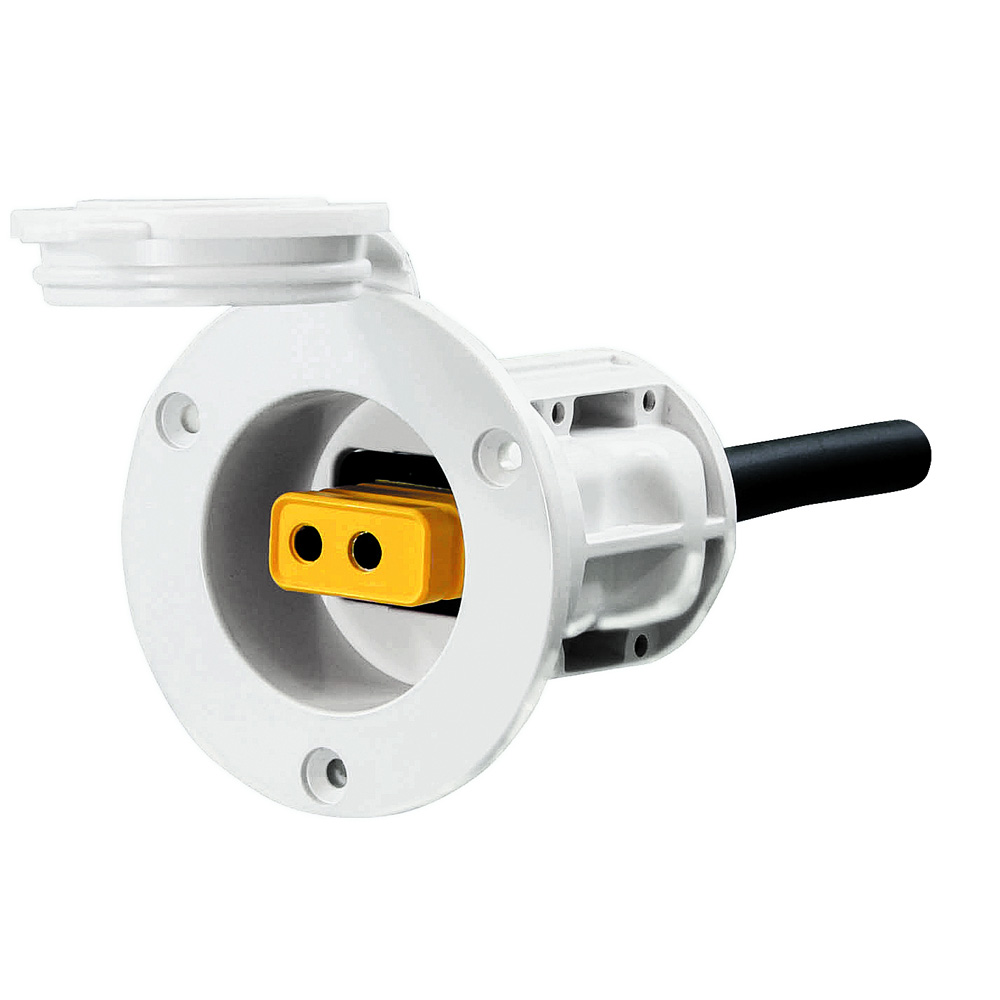 CANNON FLUSH MOUNT POWER PORT WHITE