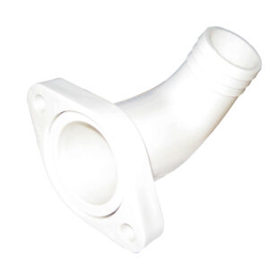 RARITAN 90DEG DISCHARGE ADPTR W/ FLANGE (STRAIGHT TO 90 DEG)