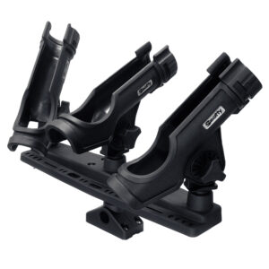 SCOTTY TRIPLE ROD HOLDER W/ 3 ROD HOLDERS POST BRACKET MOUNT
