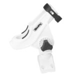 SCOTTY BAITCASTER/SPINNING ROD HOLDER WHITE W/ 241 MOUNT