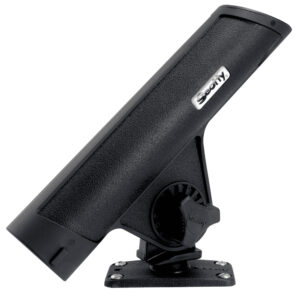 SCOTTY RODMASTER II ROD HOLDER BLACK W/ 244 FLUSH DECK MOUNT
