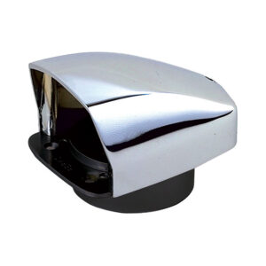 PERKO CHROME COWL VENTILATORS 3" DUCT CHROME PLATED ZINC
