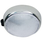 PERKO SURF MNT LED DOME LIGHT W/ ON/OFF CHROME