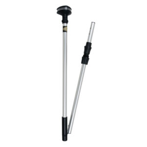 PERKO STEALTH LED 48" FOLDING ALL ROUND WHITE POLE LIGHT