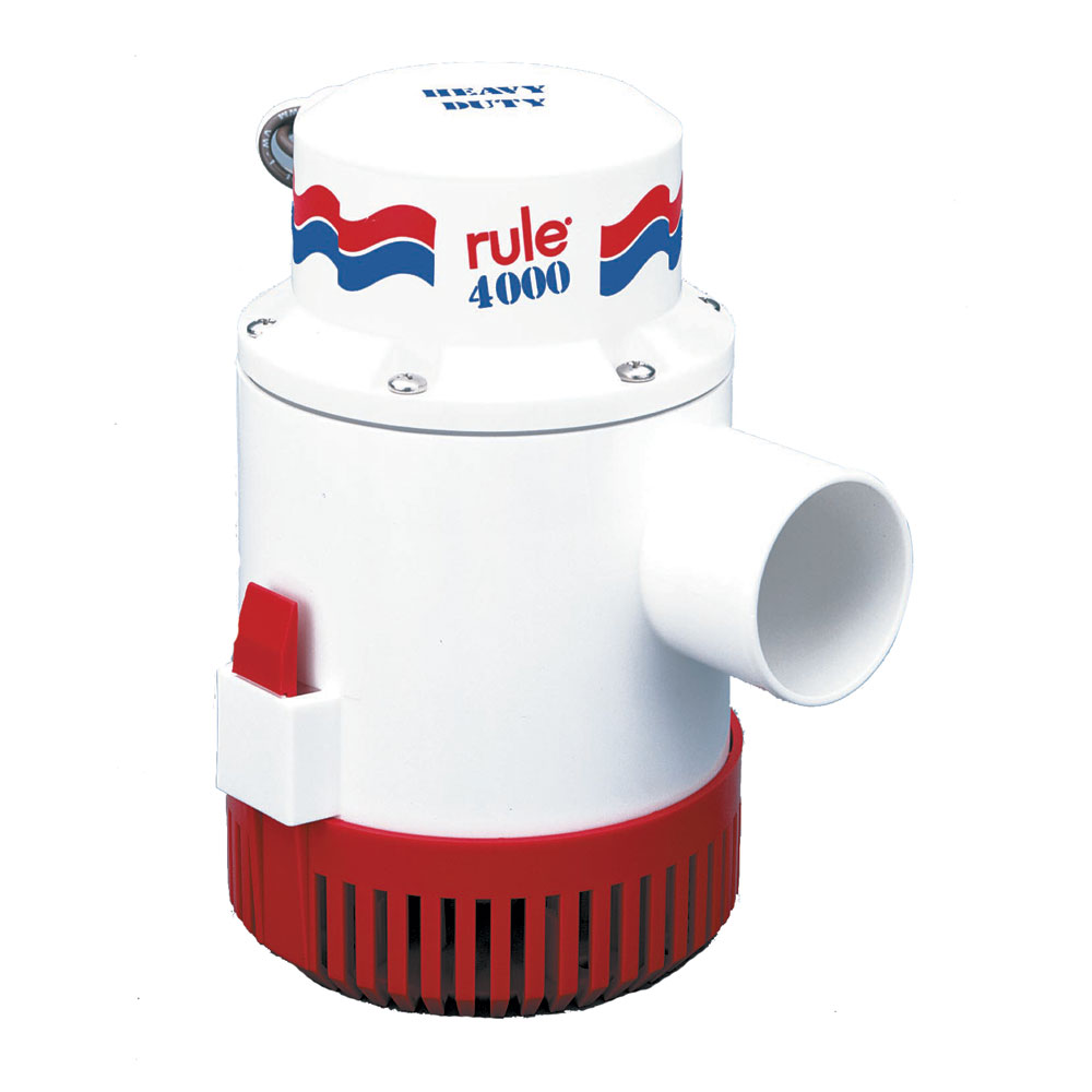 RULE 4000 NON AUTOMATIC BILGE PUMP 12V