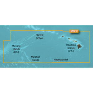 GARMIN BLUECHART G3 HXUS027R  HAWAIIAN ISLANDS - MARIANA