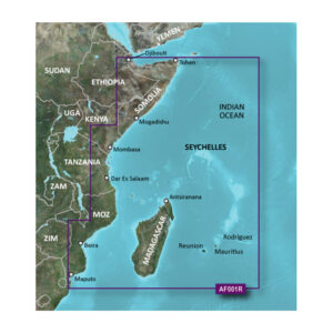 GARMIN BLUECHART G3 HXAF001R  EASTERN AFRICA MICROSD & SD