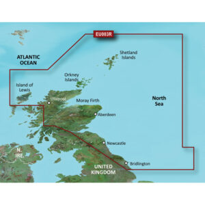 GARMIN BLUECHART G3 HXEU003R  GREAT BRITAIN NORTHEAST
