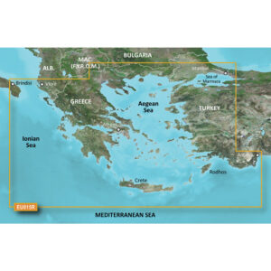 GARMIN BLUECHART G3 HXEU015R  AEGEAN SEA & SEA OF MARMARA