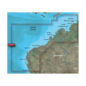 GARMIN BLUECHART G3 HXPC411S  GERALDTON TO DARWIN MICROSD