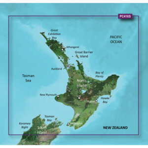 GARMIN BLUECHART G3 HXPC416S  NEW ZEALAND NORTH MICROSD &