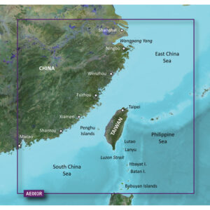 GARMIN BLUECHART G3 HXAE003R  TAIWAN MICROSD & SD