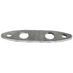 WHITECAP ALUMINUM BACKING PLATE FOR 6809 PUSH UP CLEAT